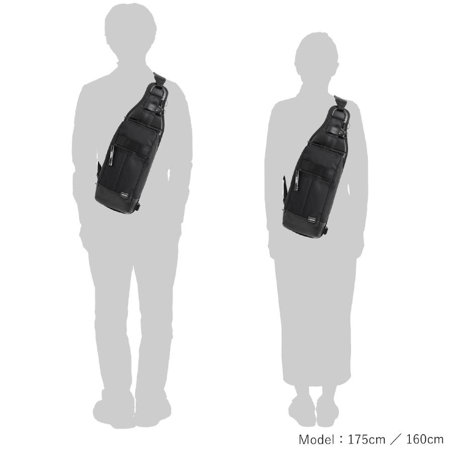 未使用 PORTER ポーター ヒート スリングショルダーバッグ PORTER ポーター ヒート スリングショルダーバッグ 703-08000 ボディ