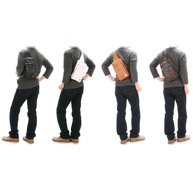 ポーター フリースタイル スリングショルダーバッグ 707-06127 ボディバッグ ワンショルダーバッグ スリム 薄型 軽量 斜めがけ 吉田カバン PORTER | FREE STYLE（PORTER） | 05