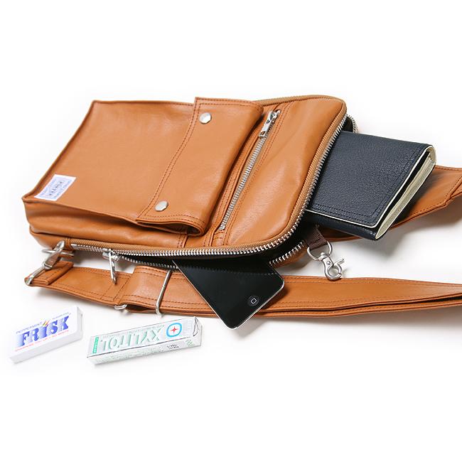 ポーター フリースタイル スリングショルダーバッグ 707-06127 ボディバッグ ワンショルダーバッグ スリム 薄型 軽量 斜めがけ 吉田カバン PORTER | FREE STYLE（PORTER） | 09