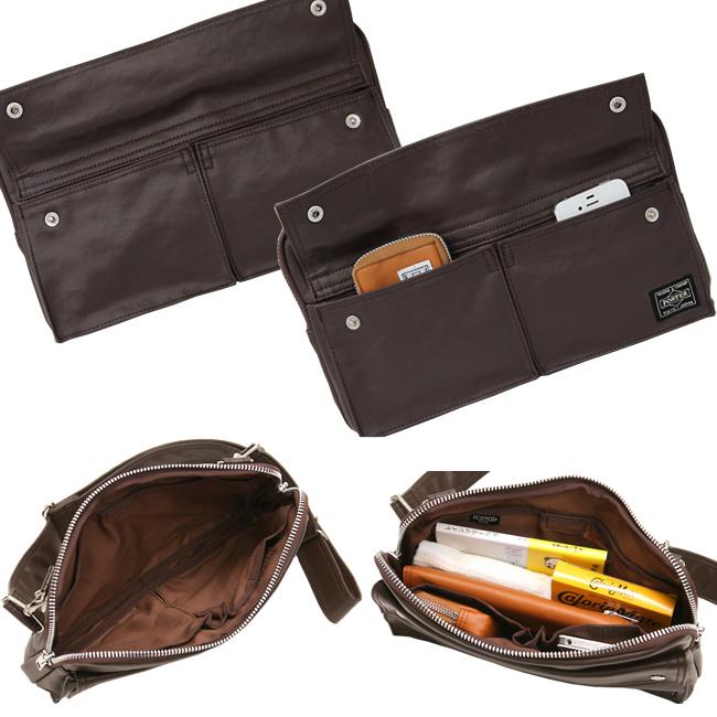 ポーター フリースタイル ショルダーバッグ 707-07144 メンズ レディース ブランド ミニ スリム 小さめ 斜めがけ 軽量 薄型 吉田カバン PORTER | FREE STYLE（PORTER） | 06