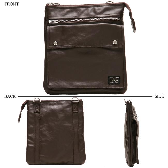 ポーター フリースタイル ショルダーバッグ(M) 707-07145 メンズ レディース ブランド ミニ スリム 小さめ 斜めがけ 軽量 薄型 縦型 吉田カバン PORTER | FREE STYLE（PORTER） | 09