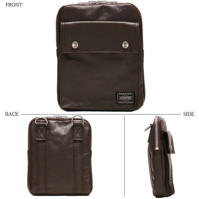 ポーター フリースタイル ショルダーバッグ(S) 707-07146 メンズ レディース ブランド ミニ スリム 小さめ 斜めがけ 軽量 薄型 縦型 吉田カバン PORTER | FREE STYLE（PORTER） | 10