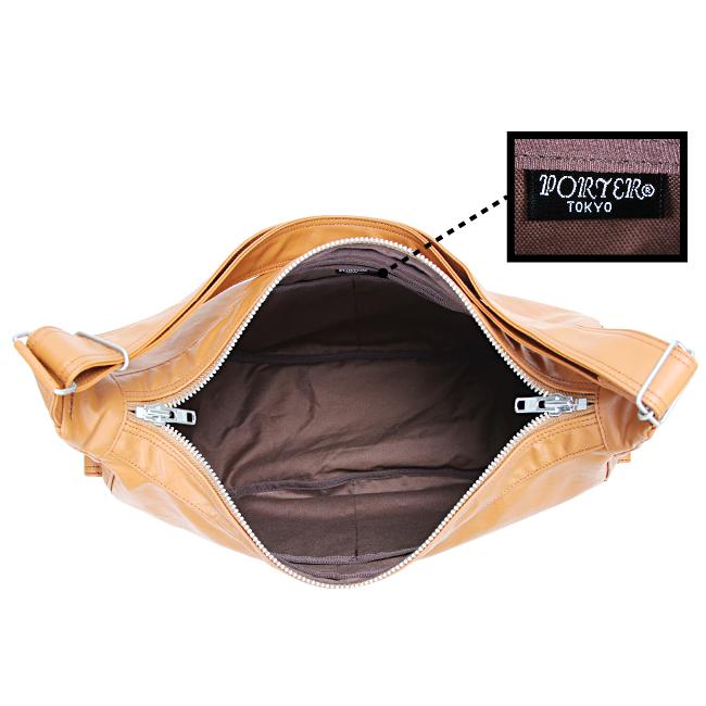 ポーター フリースタイル ショルダーバッグ 707-07173 メンズ レディース ブランド 斜めがけ 大きめ 大容量 軽量 舟形 吉田カバン PORTER | FREE STYLE（PORTER） | 09
