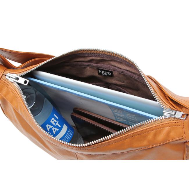 ポーター フリースタイル ショルダーバッグ 707-07186 メンズ レディース ブランド ミニ 小さめ 斜めがけ 軽量 舟形 吉田カバン PORTER | FREE STYLE（PORTER） | 09