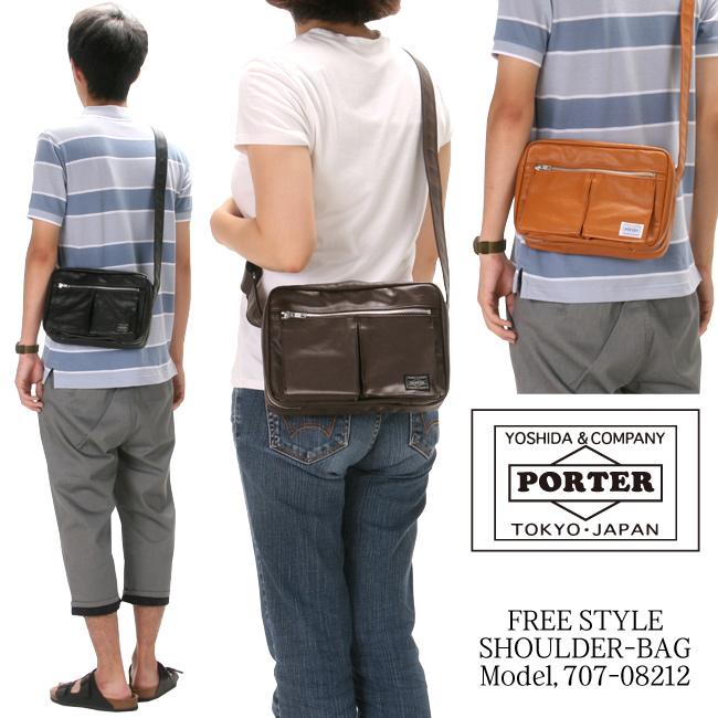 ポーター フリースタイル ショルダーバッグ(S) 707-08212 メンズ レディース ブランド ミニ 小さめ 斜めがけ 軽量 吉田カバン PORTER | FREE STYLE（PORTER） | 05