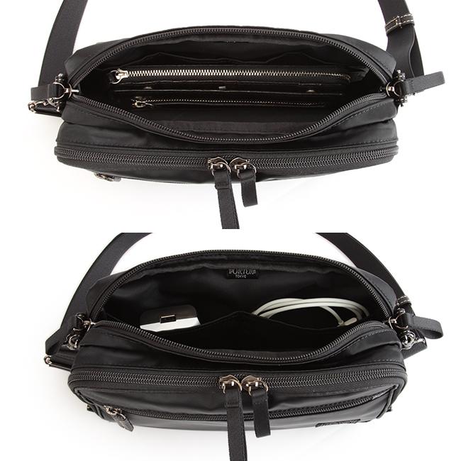 【良品】PORTER PLAN ポーター プラン 2WAY ショルダーバッグ 黒 PLAN（PORTER） ポーター プラン 2WAY ショルダーバッグ 728-08710