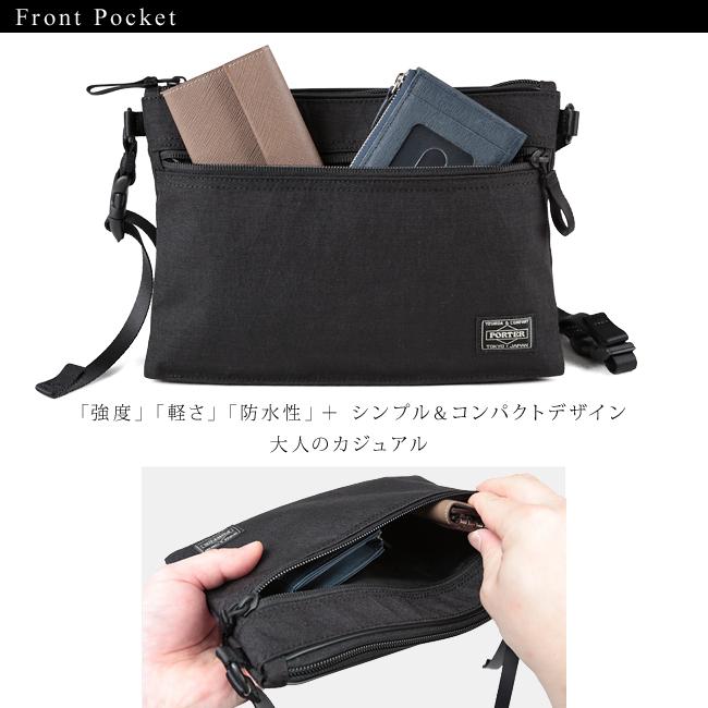 ポーター ハイブリッド サコッシュ 737-17820 ショルダーバッグ メンズ レディース ブランド スリム 薄型 軽量 防水 斜めがけ 吉田カバン PORTER HYBRID | HYBRID（PORTER） | 04