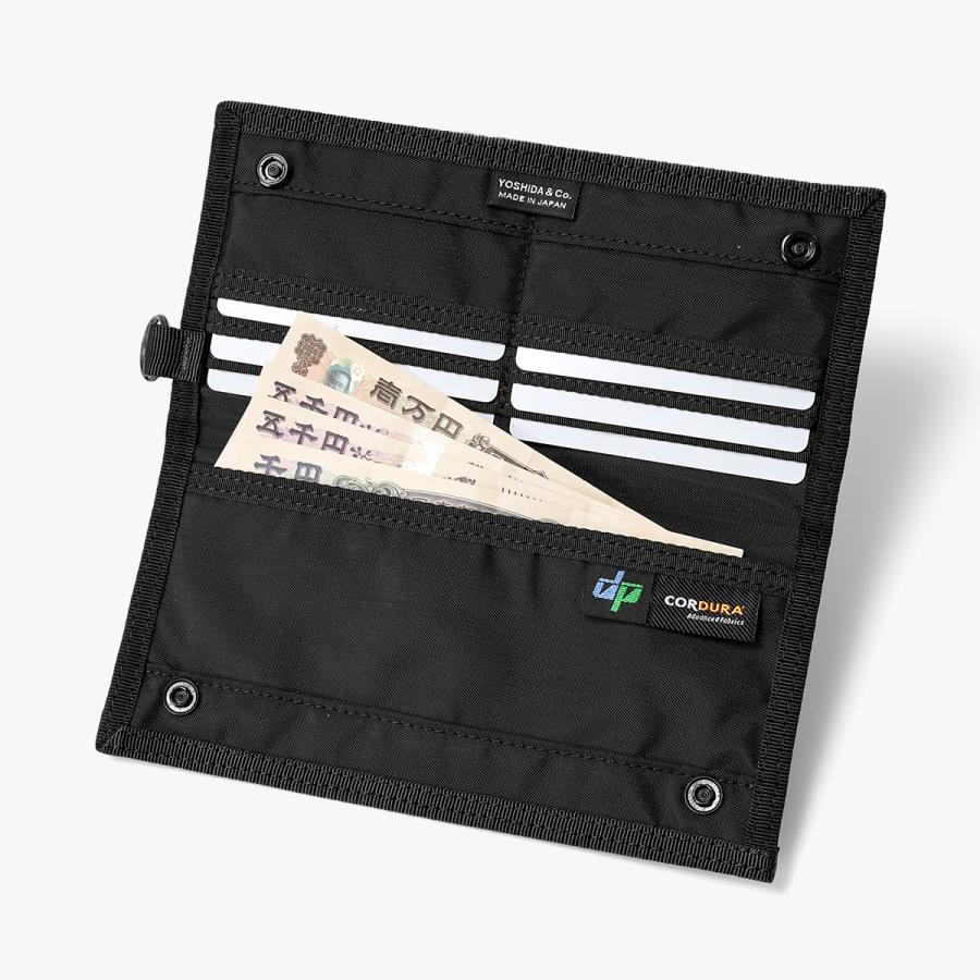ポーター ハイブリッド ロングウォレット 737-17827 PORTER HYBRID 吉田カバン 財布 長財布 日本製 薄型 薄い スリム メンズ レディース ナイロン | PORTER | 07