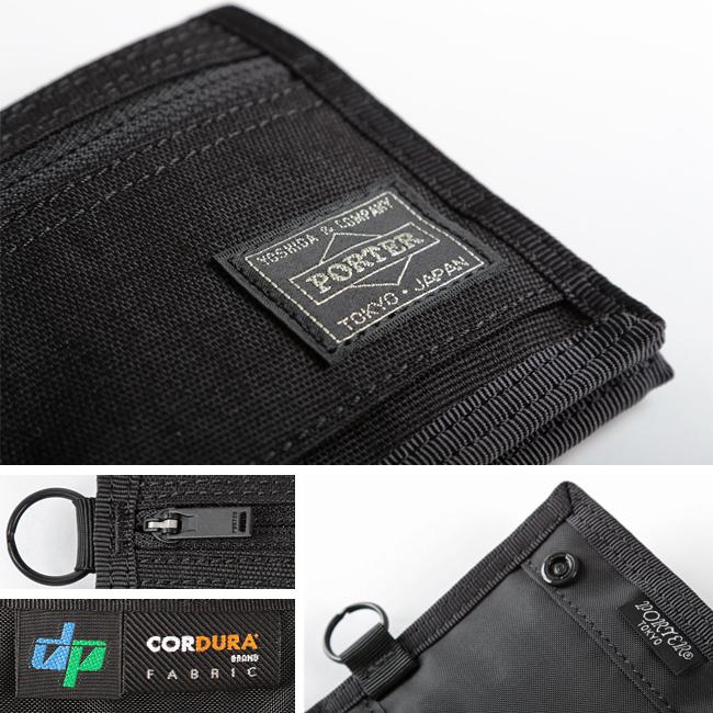 【新品】Porterポーター　財布　二つ折り　本革 HYBRID（PORTER） ポーター ハイブリッド ウォレット 737-17829 二