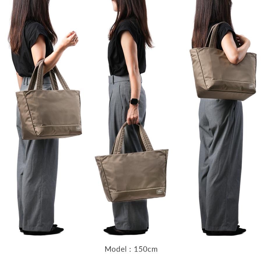 ポーター ムース トートバッグ(M) 751-09871 751-29871 レディース ブランド 肩掛け 大きめ 大容量 軽量 ファスナー付き 吉田カバン PORTER | MOUSSE（PORTER GIRL） | 06