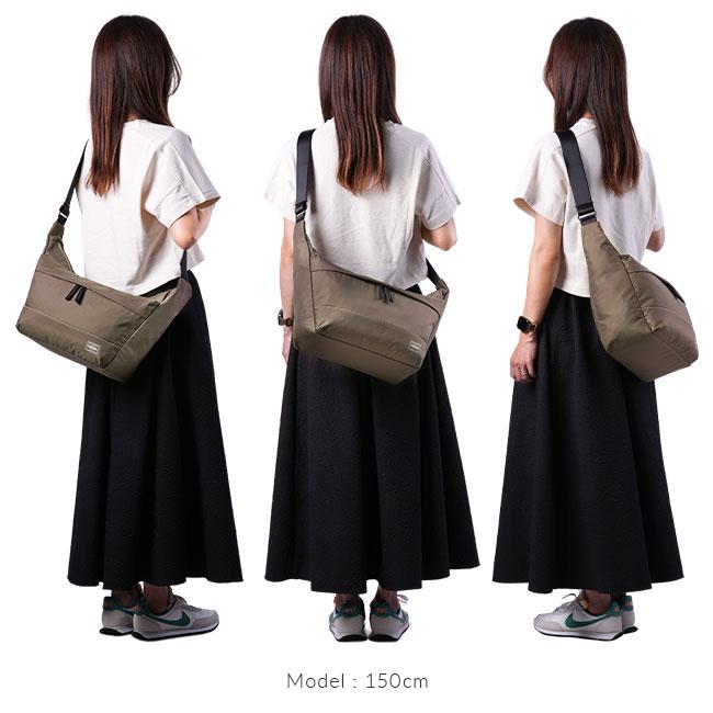 ポーター ムース ショルダーバッグ(L) 751-09874 751-29874 PORTER MOUSEE 吉田カバン バッグ レディース 斜めがけバッグ 大きめ 大容量 大人 日本製 B5 | MOUSSE（PORTER GIRL） | 06