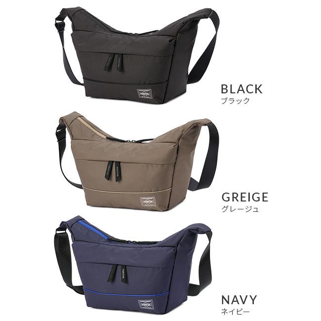 PORTER ポーター ショルダーバッグ GIRL ムース ブラック ナイロン PORTER GIRL MOUSSE(ポーターガール ムース) SHOULDER BAG(L