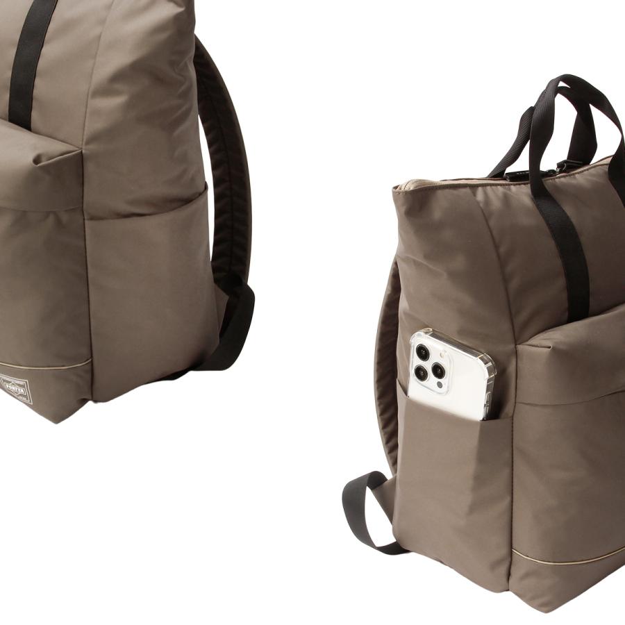 ポーター ムース 2WAYデイパック(L) 751-18176 751-28176 PORTER MOUSEE 吉田カバン リュック レディース ブランド 軽量 日本製 A4 12L 2WAYの画像