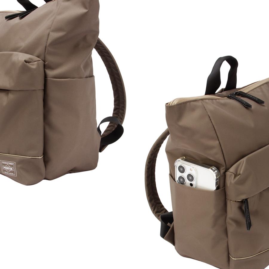 ポーター ムース 2WAYデイパック(S) 751-18177 751-28177 PORTER MOUSEE 吉田カバン リュック レディース ブランド ミニ 小さめ 日本製 9L 2WAY | MOUSSE（PORTER GIRL） | 12