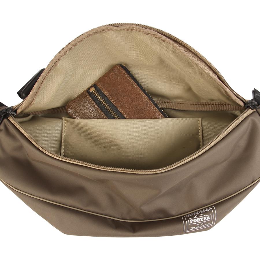 ポーター ムース ウエストバッグ(L) 751-18181 751-28181 PORTER MOUSEE 吉田カバン ボディバッグ レディース ブランド ミニ 小さめ 斜めがけバッグ 横型 日本製 | MOUSSE（PORTER GIRL） | 12