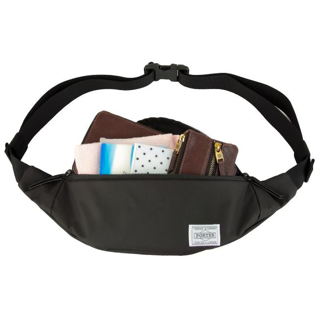 ポーター ムース ウエストバッグ(S) 751-18182 751-28182 レディース ブランド ミニ 小さめ 斜めがけ 軽量 吉田カバン PORTER | MOUSSE（PORTER GIRL） | 06