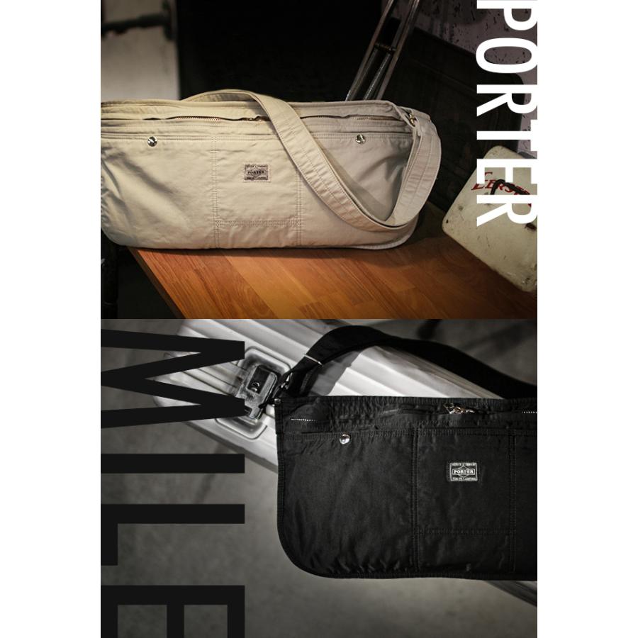 ポーター マイル ワークエプロン 754-15111 ショルダーバッグ サコッシュ メンズ スリム 斜めがけ 大きめ 大容量 薄型 軽量 撥水 吉田カバン PORTER MILE | PORTER | 21