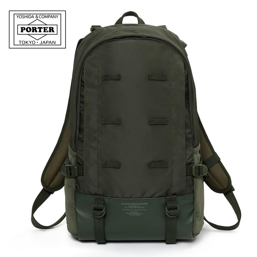 PORTER ブラックバックパック　リュック PORTER ポーター モノクローム バックパック 755-05971 MONOCHROME