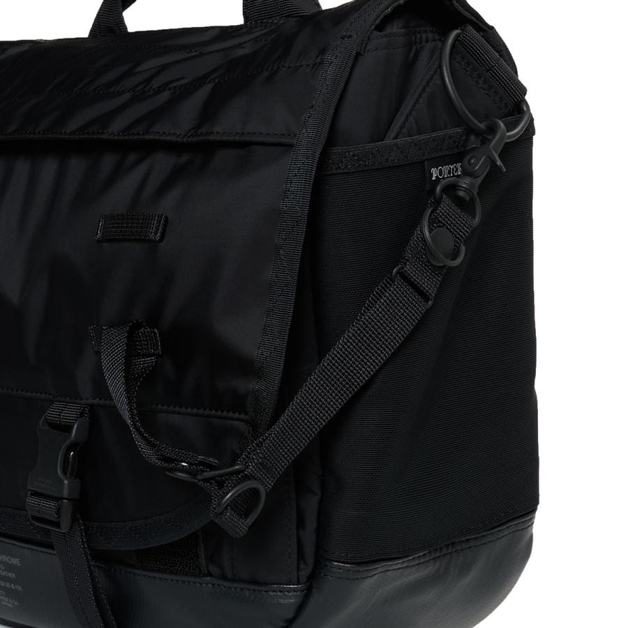 ポーター モノクローム メッセンジャーバッグ 755-19846 PORTER MONOCHROME 吉田カバン ショルダーバッグ メンズ レディース ブランド 日本製 防水 強撥水 16L | PORTER | 07