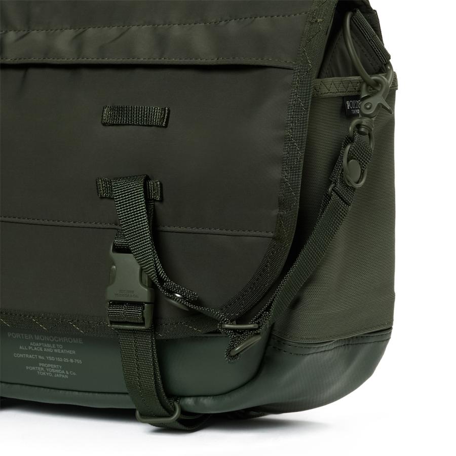 ポーター モノクローム メッセンジャーバッグ(S) 755-19847 PORTER MONOCHROME 吉田カバン ショルダーバッグ メンズ レディース ブランド 日本製 防水 強撥水 9L | PORTER | 07