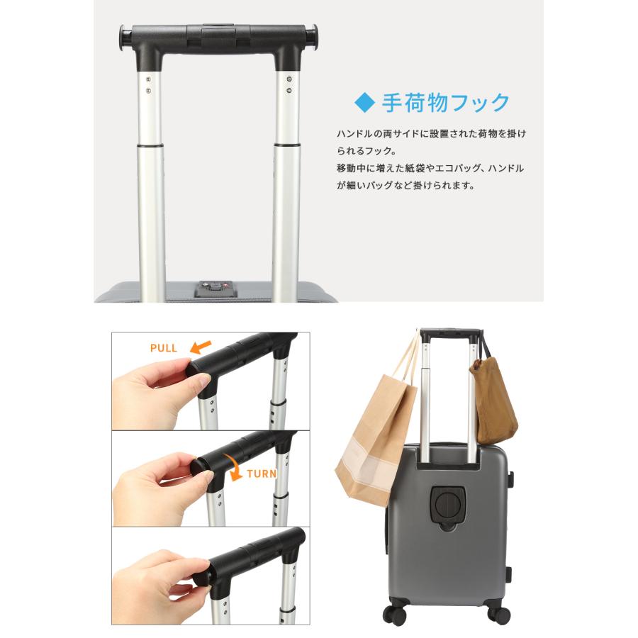 最大41% 3/25限定 トラベリスト スーツケース 機内持ち込み Sサイズ 35L/43L 軽量 拡張 静音 ストッパー ドリンクホルダー トップオープン TRAVELIST 76-25140 | TRAVELIST | 21