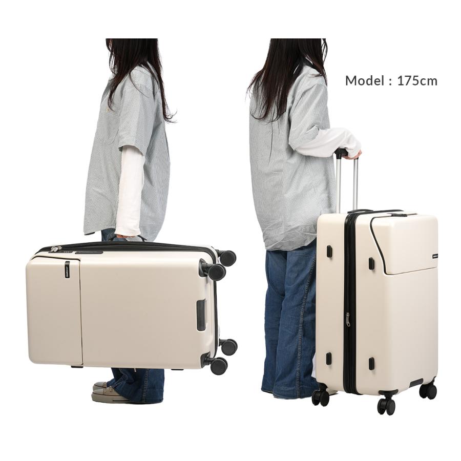 最大50% 2/15限定 トラベリスト スーツケース LLサイズ XLサイズ 100L/114L 大型 大容量 軽量 拡張 トップオープン ストッパー ファースト TRAVELIST 76-25160 | TRAVELIST | 08