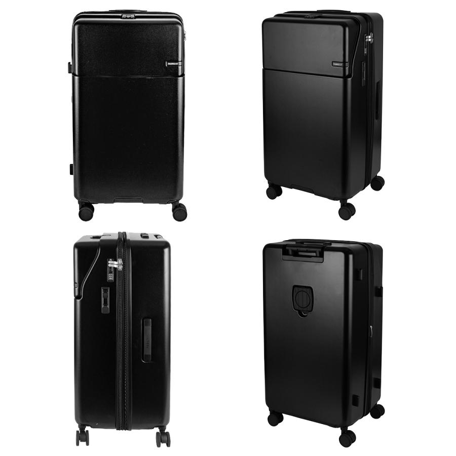 最大50% 12/25限定 トラベリスト スーツケース LLサイズ XLサイズ 125L/143L 大型 大容量 軽量 拡張機能 トップオープン ストッパー TRAVELIST 76-25170 | TRAVELIST | 03
