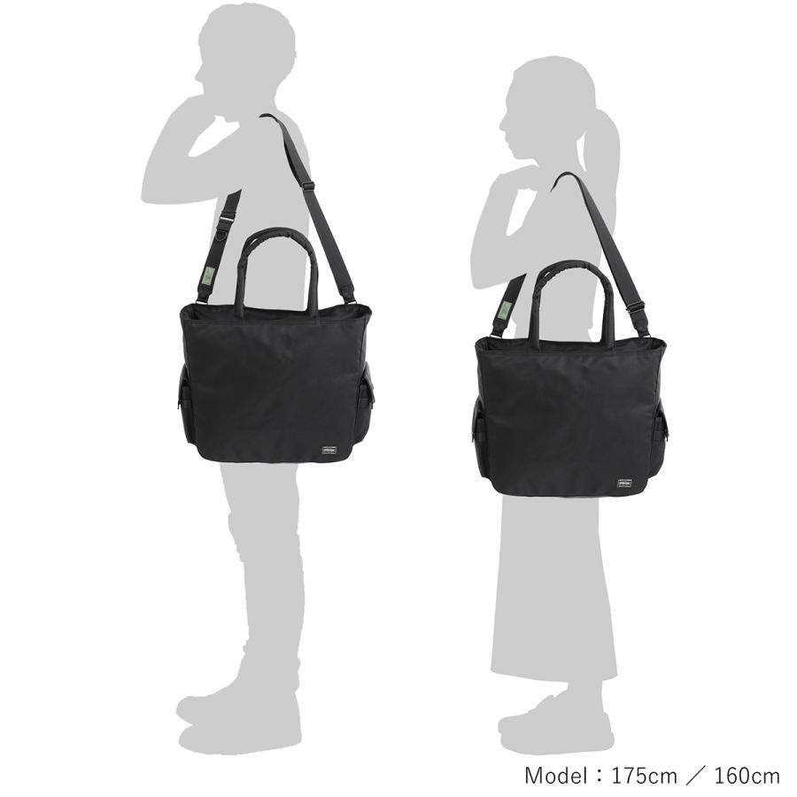 ポーター ユニット 2WAY トートバッグ 784-05462 PORTER UNIT 吉田カバン ビジネストートバッグ メンズ レディース ファスナー付き ショルダー 2WAY A4 B4 | PORTER | 13