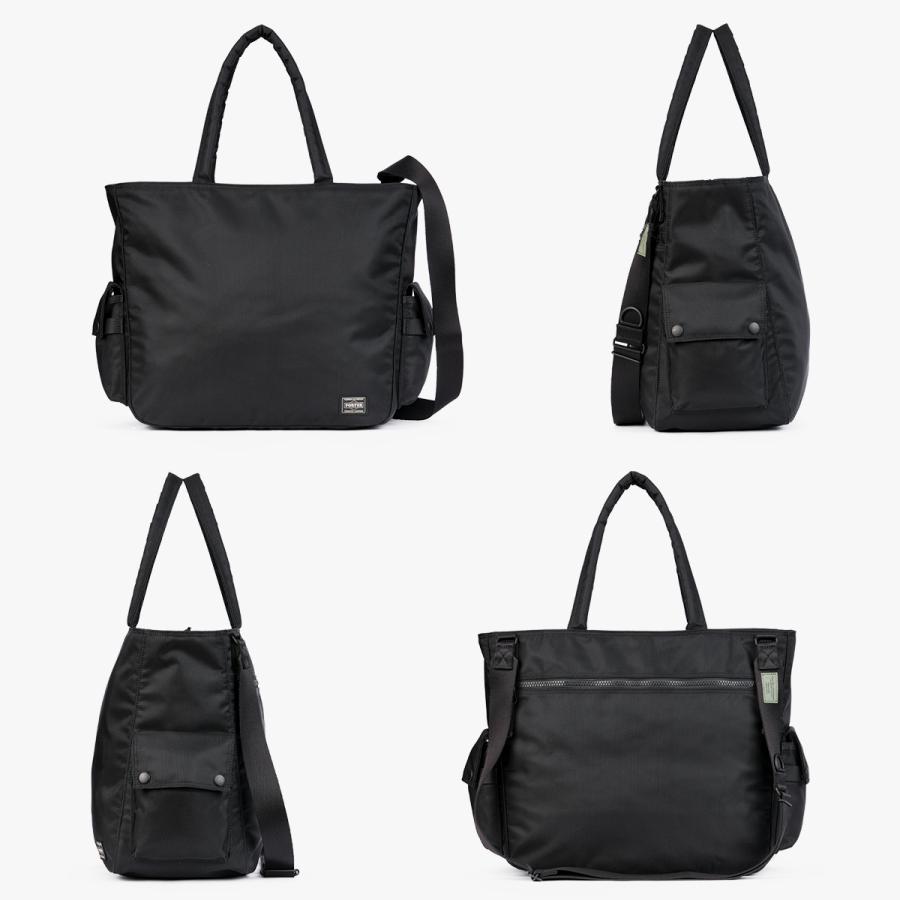 ポーター ユニット 2WAY トートバッグ 784-05462 PORTER UNIT 吉田カバン ビジネストートバッグ メンズ レディース ファスナー付き ショルダー 2WAY A4 B4 | PORTER | 07