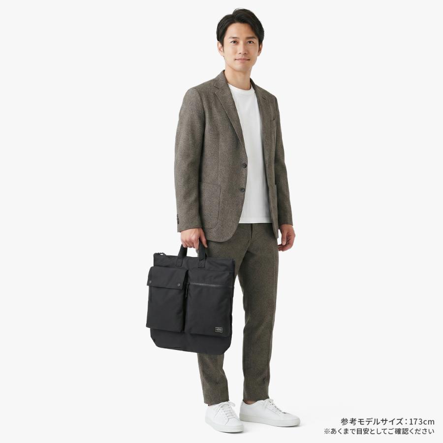 ポーター ユニット 2WAYヘルメットバッグ 784-05463 PORTER UNIT 吉田カバン バッグ トートバッグ メンズ レディース 大きめ 大容量 ショルダー 2WAY A4 B4 | PORTER | 08