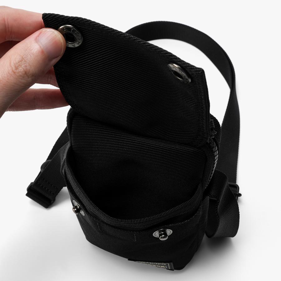 ポーター ショルダーバッグ ブラック 黒 美品 PORTER ポーター ユニット ショルダーバッグ 784-05466 UNIT 吉田