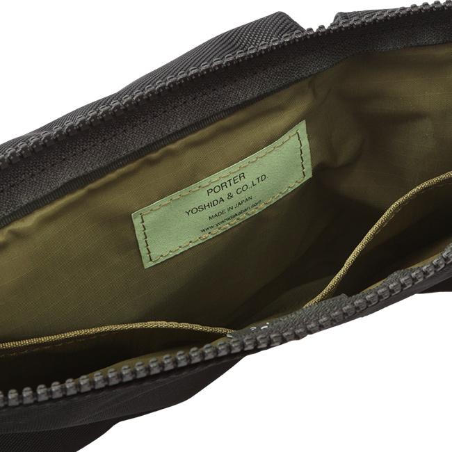 ポーター ユニット ウエストバッグ 784-05469 ボディバッグ メンズ レディース ブランド スリム 斜めがけ 軽量 薄型 横型 横開き 吉田カバン PORTER | UNIT（PORTER） | 12