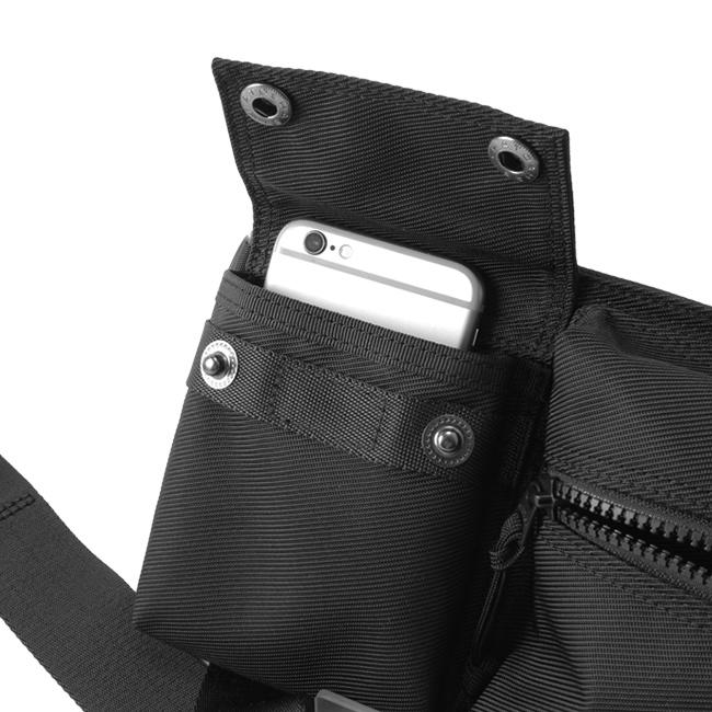 ポーター ユニット ウエストバッグ 784-05469 ボディバッグ メンズ レディース ブランド スリム 斜めがけ 軽量 薄型 横型 横開き 吉田カバン PORTER | UNIT（PORTER） | 09