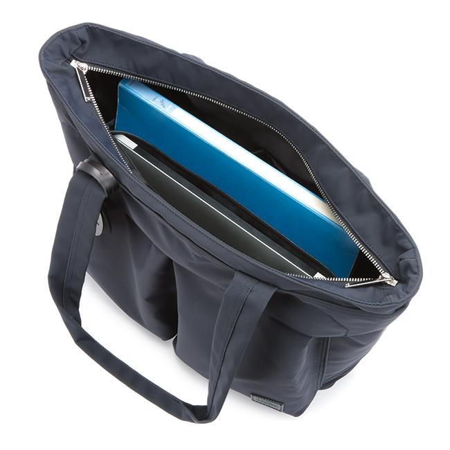 ポーター レン トートバッグ(L) 833-05187 833-25187 レディース ブランド 肩掛け 大きめ 大容量 軽量 ファスナー付き 吉田カバン PORTER | PORTER GIRL | 09