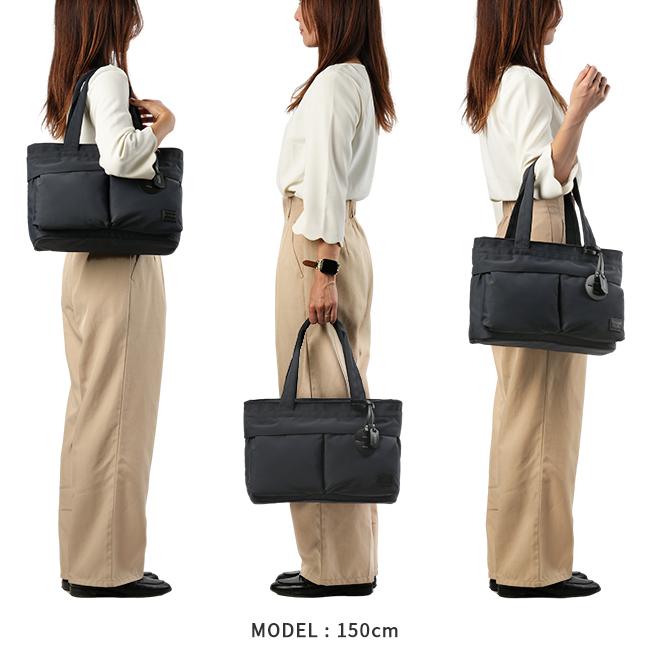 ポーター レン トートバッグ(S) 833-05188 833-25188 レディース ブランド ミニ 小さめ 肩掛け 軽量 ファスナー付き 吉田カバン PORTER | PORTER GIRL | 04