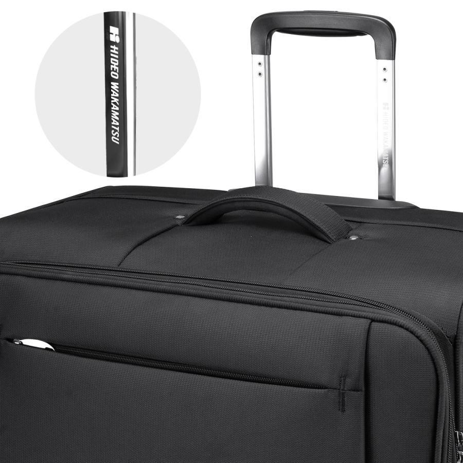 最大50% 3/5限定 ヒデオ ワカマツ フライ3 ソフト キャリーケース 120L 130L 拡張 軽量 撥水 HIDEO WAKAMATSU FLY III 85-7675 | HIDEO WAKAMATSU | 10