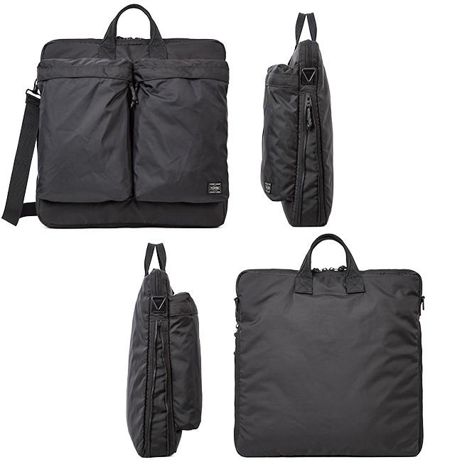 ポーター フォース 2WAYヘルメットバッグ(S) 855-05456 トートバッグ メンズ ブランド 肩掛け 大きめ 大容量 軽量 ファスナー付き 吉田カバン PORTER | FORCE（PORTER） | 04