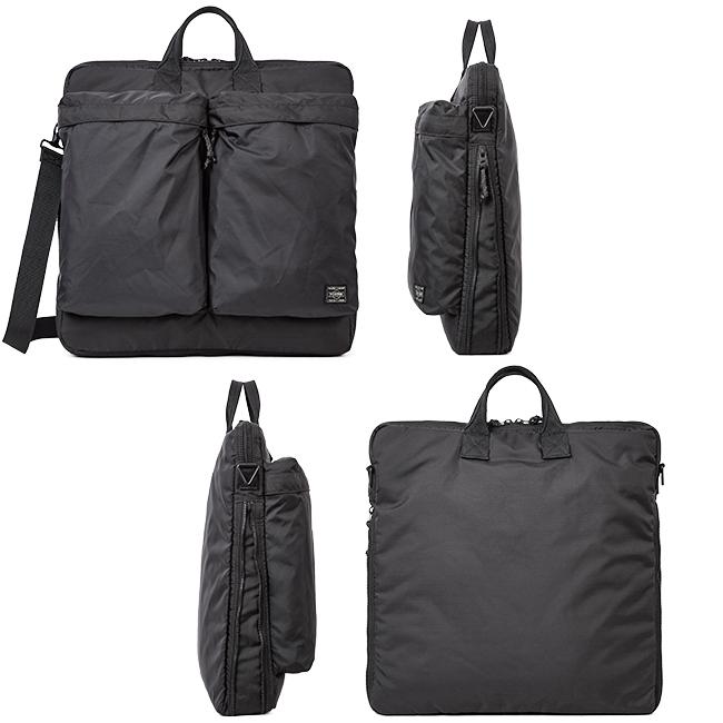 ポーター フォース 2WAYヘルメットバッグ(S) 855-05456 トートバッグ メンズ ブランド 肩掛け 大きめ 大容量 軽量 ファスナー付き 吉田カバン PORTER | FORCE（PORTER） | 06