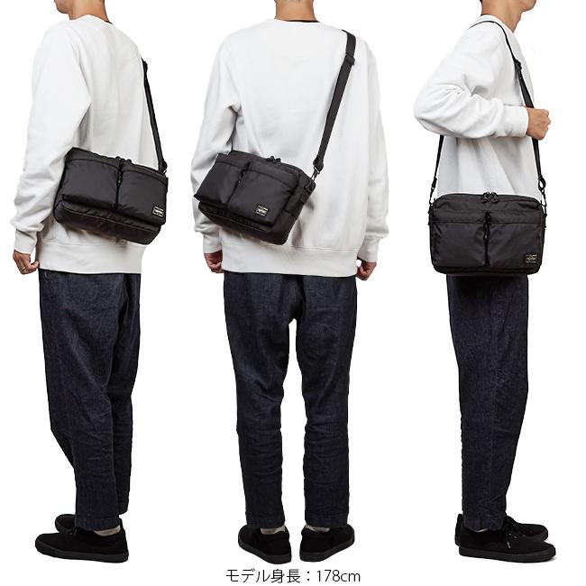 ポーター フォース ショルダーバッグ(S) 855-05457 メンズ レディース ブランド ミリタリー 斜めがけ 軽量 吉田カバン PORTER ポーター フォース ショルダーバッグ メンズ レディース ブランド ミリタリー 斜めがけ 軽量 吉田カバン