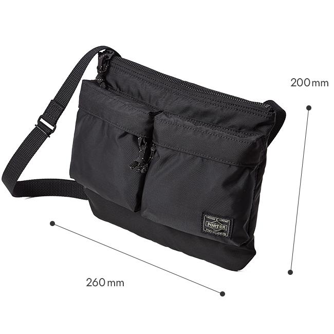 ポーター フォース ショルダーバッグ 855-05458 PORTER FORCE 吉田カバン バッグ サコッシュ メンズ レディース ブランド 斜めがけバッグの画像
