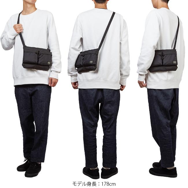 ポーター フォース ショルダーバッグ 855-05458 PORTER FORCE 吉田カバン バッグ サコッシュ メンズ レディース ブランド 斜めがけバッグの画像