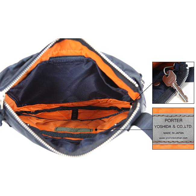 ポーター フォース ショルダーバッグ 855-05901 サコッシュ レディース ブランド ミニ スリム 小さめ 斜めがけ 軽量 薄型 縦型 吉田カバン PORTER | FORCE（PORTER） | 07
