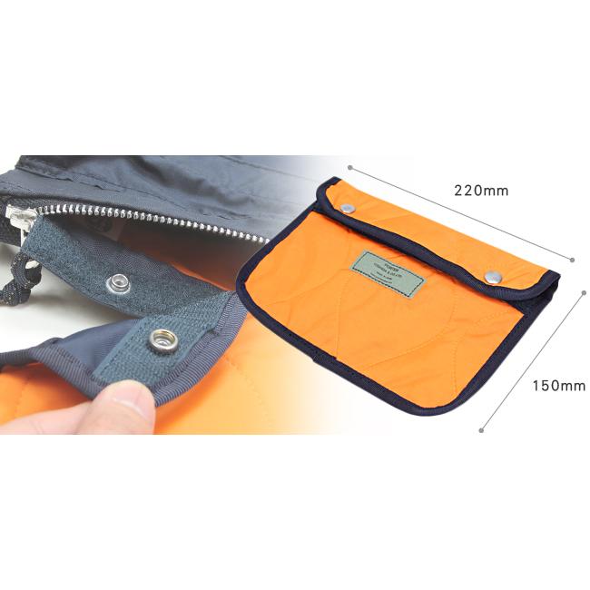 ポーター フォース ショルダーバッグ 855-05901 バッグ サコッシュ レディース ブランド ミニ スリム 小さめ 斜めがけ 軽量 薄型 縦型 吉田カバン PORTER | FORCE（PORTER） | 09