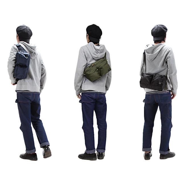 FORCE(PORTER) ポーター フォース 2WAYウエストバッグ 855 FORCE(PORTER) ポーター フォース 2WAYウエストバッグ 855