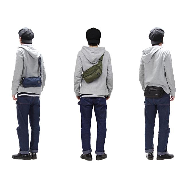 FORCE(PORTER) ポーター フォース 2WAYウエストバッグ 855 FORCE(PORTER) ポーター フォース 2WAYウエストバッグ 855