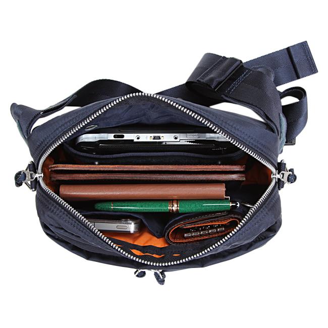 PORTER ボディバッグ　ウエストバッグ　ショルダーバッグ 楽天市場】ポーター フォース 2WAYウエストバッグ 855-07501