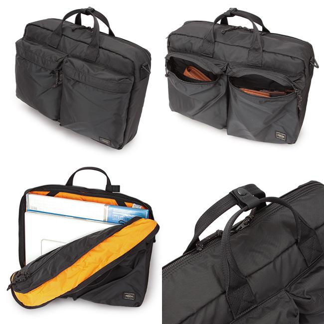 ポーター フォース 3WAYブリーフケース 855-07594 PORTER FORCE 吉田カバン バッグ ビジネスリュック ビジネスバッグ メンズ レディース ブランド 通勤 A4 B4 | FORCE（PORTER） | 12