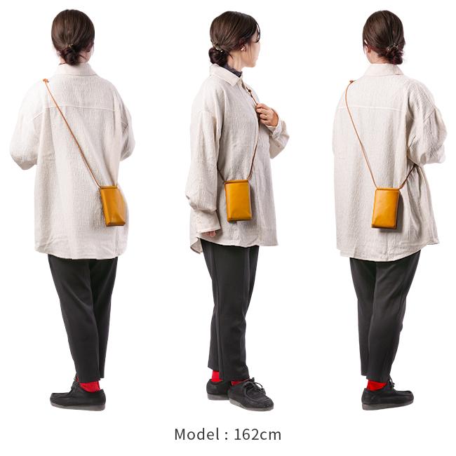 スロウ ペコス スマホポーチ スマホショルダー ショルダーウォレット メンズ レディース レザー 本革 財布 日本製 SLOW 858S29P 在庫限り | SLOW(ファッション) | 07