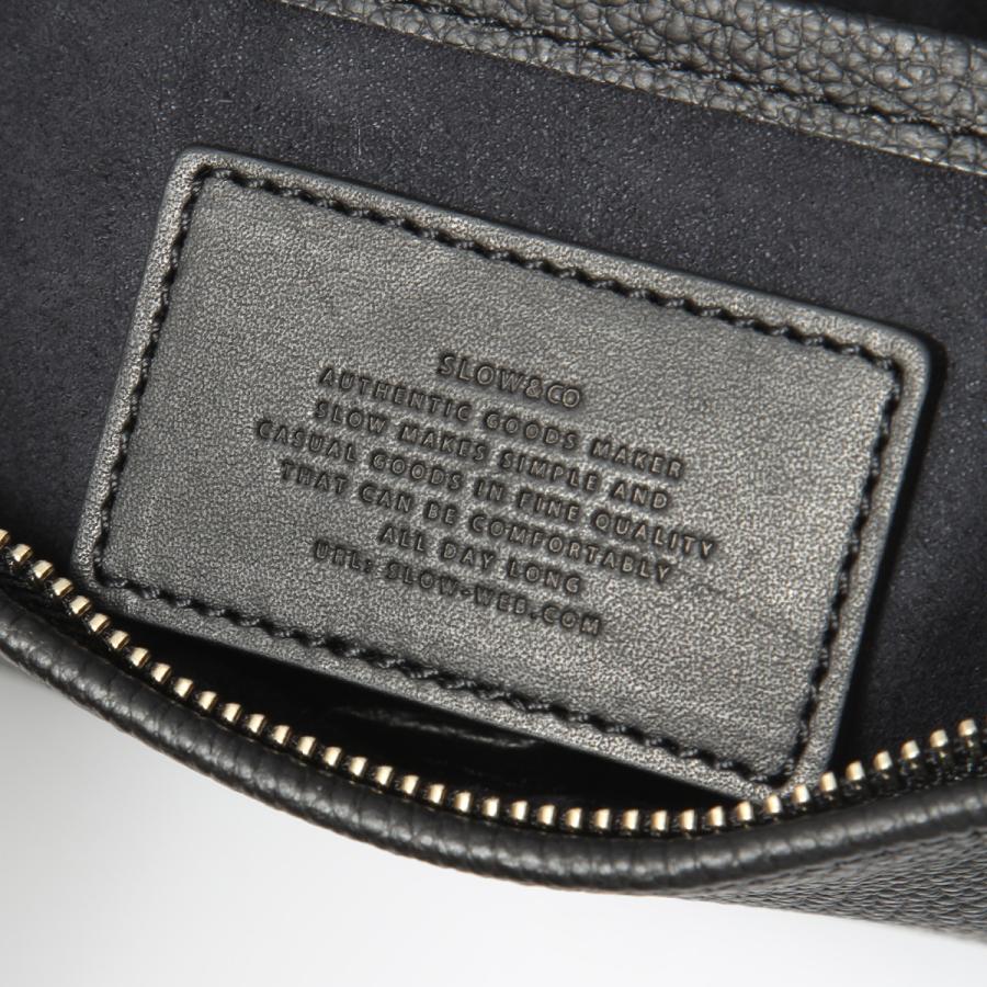 最大51% 2/3限定 SLOW スロウ バッグ ショルダーバッグ メンズ レディース ブランド レザー 本革 軽量 日本製 斜めがけ 薄型 横型 A5 858S35P 在庫限り | SLOW(ファッション) | 17