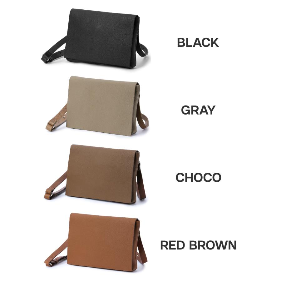 最大51% 2/3限定 SLOW スロウ バッグ ショルダーバッグ メンズ レディース ブランド レザー 本革 軽量 日本製 斜めがけ 薄型 横型 A5 858S35P 在庫限り | SLOW(ファッション) | 06